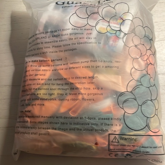 127pc pastel pink and green balloon garland kit - Picture 2 of 3